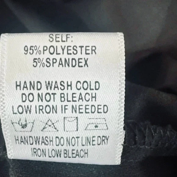 Native One Women's Black Long Sleeve Tie Front Plunge V-Neck Mini Dress Size L - Picture 7 of 10